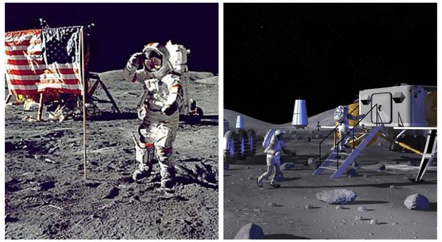 Trump e Pence promettono: «Astronauti americani sulla Luna nel 2024: di una donna la prima orma»