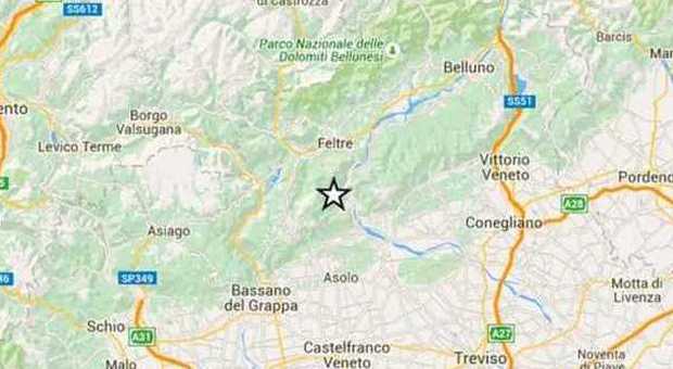 Terremoto a Belluno, scossa di magnitudo 3.7: persone in strada