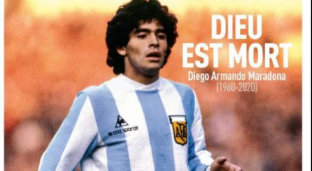 Maradona in copertina nel mondo: «Non ci sarà mai un altro Diego»