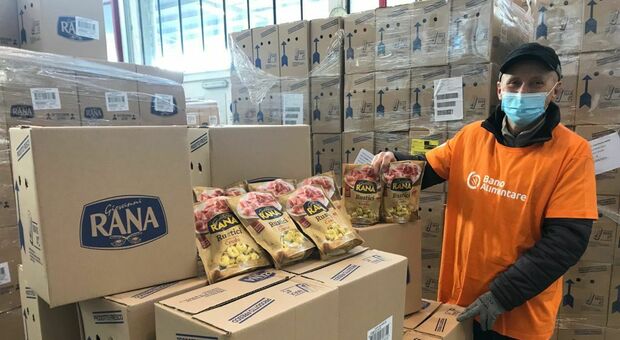 Rana e Banco alimentare, in Campania donate 18 tonnellate di pasta fresca