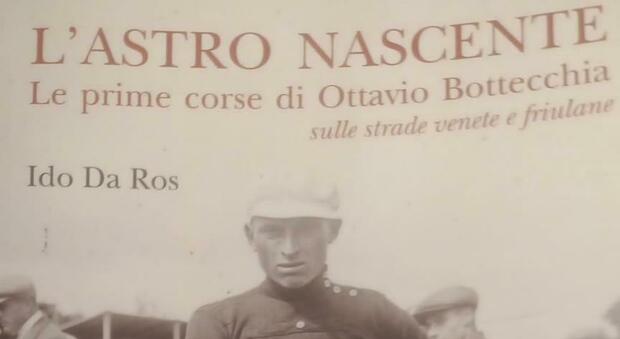 La copertina del libro dello storico Ido Da Ros dedicato al campione del ciclismo Ottavio Bottecchia