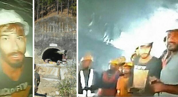 India, 40 operai intrappolati in un tunnel da 10 giorni: raggiunti da telecamera endoscopica. Le immagini emozionati