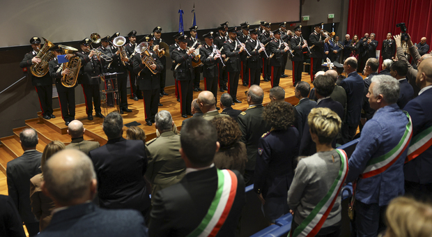 La cerimonia nell'Aula Magna del campus di San Giovanni a Teduccio