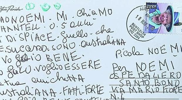 Noemi, lettera dall'Australia e il padre telefona a Salvini
