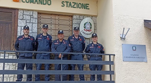 La stazione carabinieri forestale di Leonessa a presidio di un vasto territorio