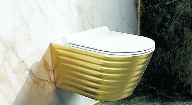 Civita Castellana, la ceramica riscopre l'oro e l'argento per la produzione dell'arredo bagno