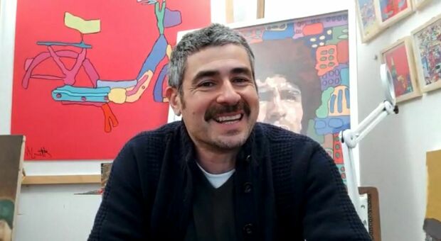 L artista apre la nuova galleria online: «Ho un cliente a Stoccolma che ha Maradona nel suo salone»