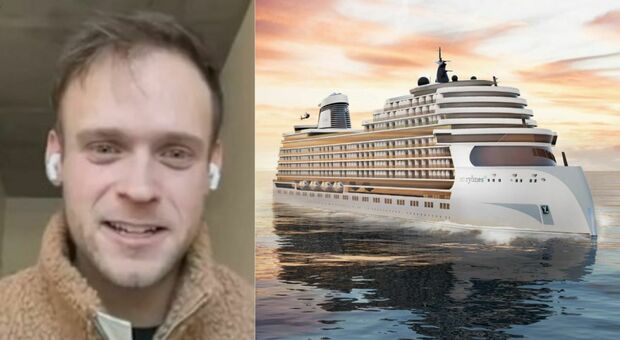 Affitti troppo cari, 28enne va a vivere su una nave da crociera: «Mi costa meno e giro il mondo»