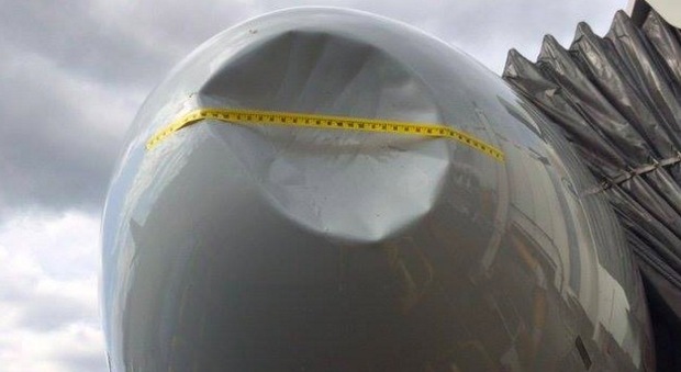 Atterraggio d'emergenza per l'aereo di linea colpito da un uccello: a bordo 150 persone