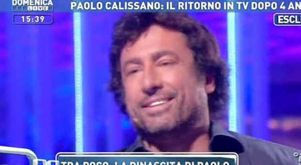 Paolo Calissano torna in tv: «Dopo la solitudine ecco la rinascita»