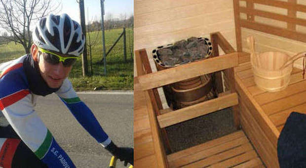 Tragedia in palestra: ciclista ventenne muore durante la sauna