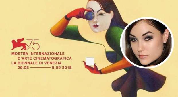 Il manifesto della Biennale Cinema e la pornostar nel "montaggio" di Dagospia: la somiglianza c'è