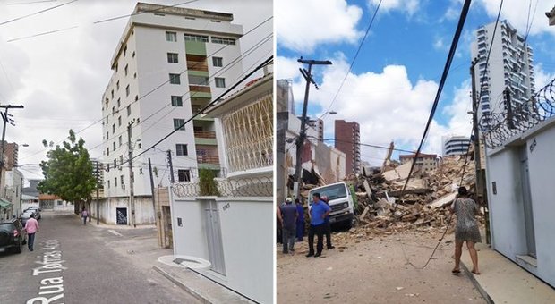 Fortaleza, crolla un palazzo residenziale di sette piani: si teme una strage FOTO e VIDEO