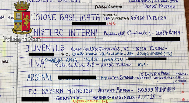 Milano, migliaia di lettere di minacce a politici e sportivi: presi gli stalker dei vip. Nel mirino Pd, Juve e ministeri
