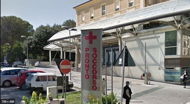 Il pronto soccorso del San Salvatore di Pesaro dell'azienda ospedaliera Marche Nord
