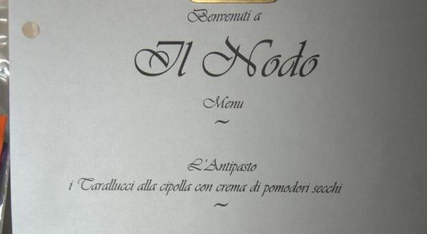 Il menu degli astronauti nel ristorante con vista delle stelle: tarallucci e lasagne