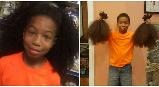 Usa, a 10 anni si fa crescere i capelli per donarli ai bambini malati di cancro