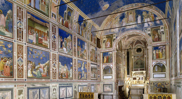 È arrivata fino all’11 febbraio la Cappella degli Scrovegni di Giotto in scala 1:4