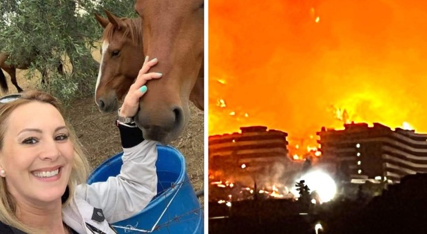 Incendio a Cefalù, 700 turisti evacuati dall'hotel Costa Verde. Donna di 42 anni morta per salvare i suoi cavalli
