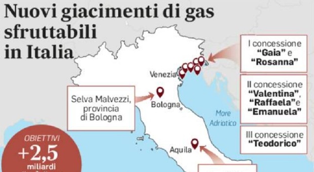 Trivelle, obiettivo sblocco e partenza con le nuove estrazioni entro il 2025: ma il Veneto dice no a quelle in Alto Adriatico