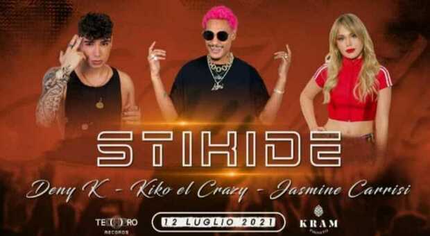 Stikide, dal 12 luglio il nuovo singolo di Deny k feat. Kiko El Crazy e Jasmine Carrisi
