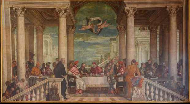 Il quadro del Veronese, esposto nel refettorio della basilica di Monte Berico, sarà restaurato