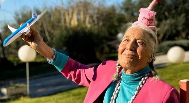 Nonna Licia Fertz, influencer a 90 anni