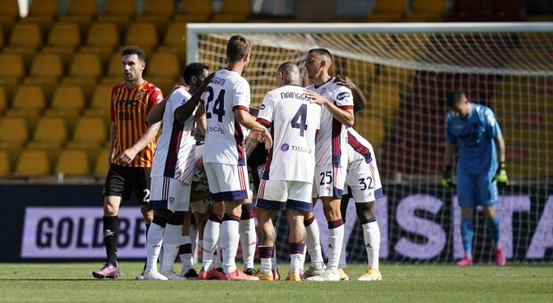 Serie A, Benevento-Cagliari finisce 3-1: non basta il gol di Lapadula al 16'