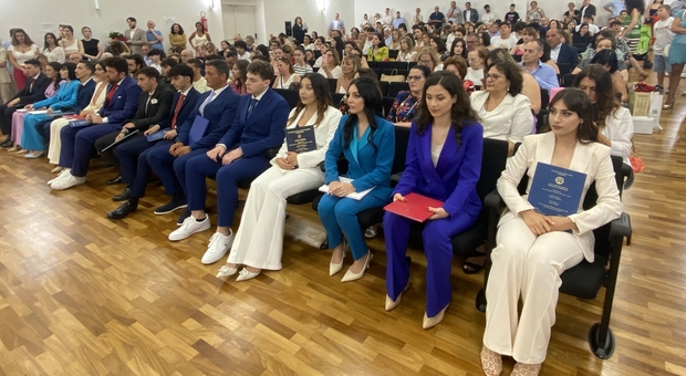 I laureati in Economia e Management della sede nolana dell’Università Parthenope