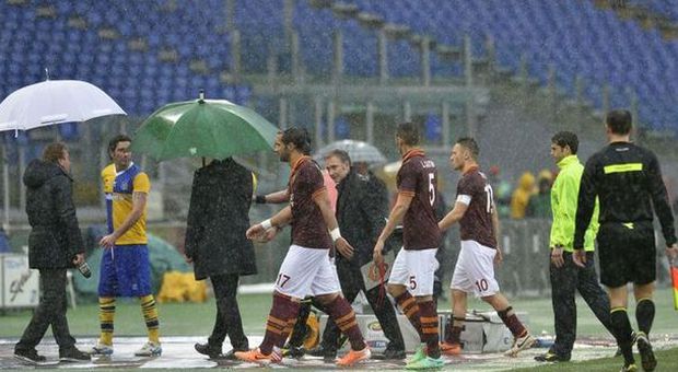 Il maltempo cancella Roma-Parma possibile recupero il 12 marzo