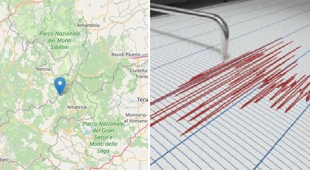 Trema ancora il cratere del 2016: scossa di terremoto di Magnitudo 2.6 ad Accumoli e sciame sismico nelle Marche