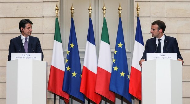 Macron-Conte, intesa sugli hotspot. Eliseo contro Salvini: «Un asse con Berlino e Vienna? No»