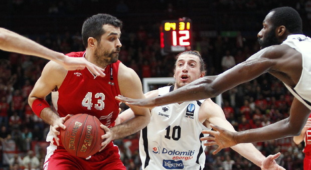 Basket, Trento batte Milano: è in semifinale dell'EuroCup