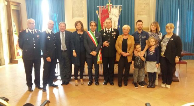 Spello, il ricordo del sacrificio del maresciallo capo dei carabinieri Andrea Angelucci