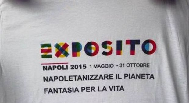 Expo 2015, ecco la maglietta-parodia realizzata a Napoli: «Exposito»