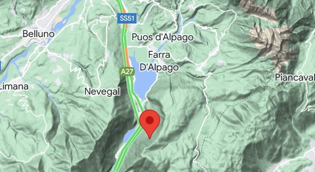 Risveglio con terremoto in Alpago: scossa alle 7.21 di magnitudo 2.9