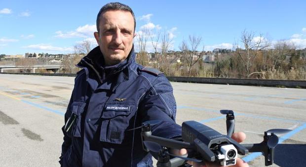 Benevento, incidenti con le auto con i droni «superpoteri» ai vigili