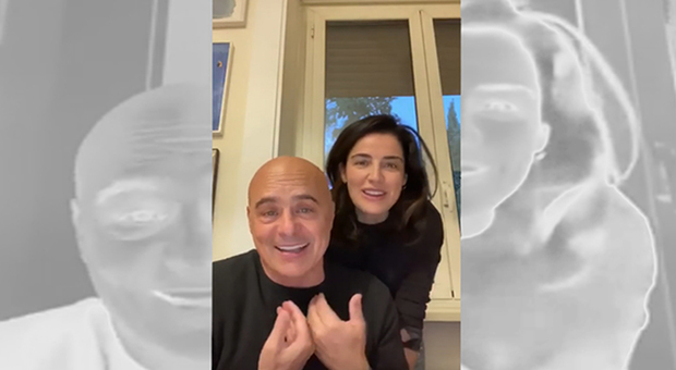 Luca Zingaretti e Luisa Ranieri nel video messaggio per il Pascale