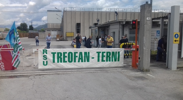 Lo stabilimento della Treofan di Terni