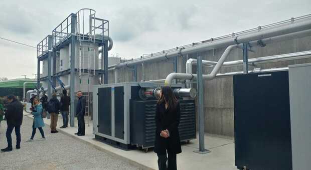 Il primo impianto di biogas della Bonollo