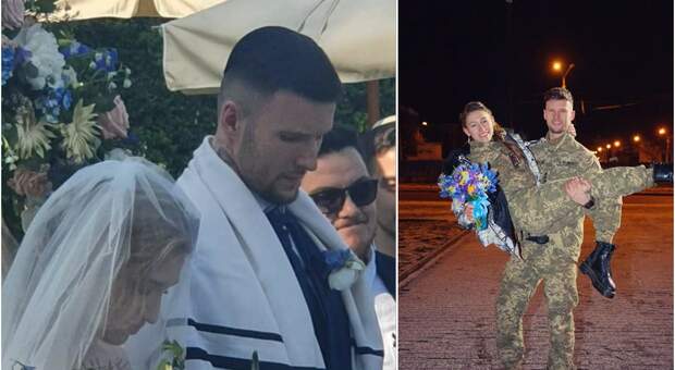 Giulia Schiff ha sposato Victor, nozze religiose con rito ebraico in Italia: ora lui tornerà in Ucraina a combattere