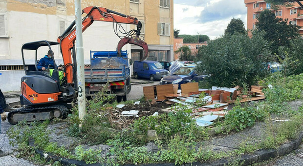 Controlli a Castellammare di Stabia: sanzionato titolare di un bar abusivo e rimosse 4 tonnellate di materiale ligneo abbandonato
