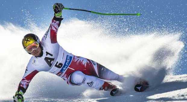 Kristoffersen vince lo slalom speciale maschile di Levi, 5° l'azzurro Thaler
