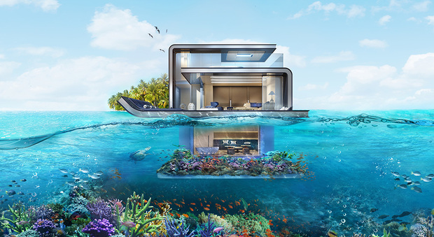 immagine Benvenuti nelle Floating Seahorse, le incredibili ville sottomarine di Dubai