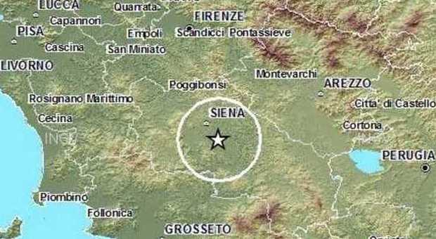 Terremoto, scossa di 2.2 in serata a Siena: "Sentita nella zona del Chianti"