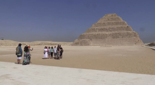 Egitto, riapre l'antica tomba del faraone Djoser dopo un restauro durato 14 anni