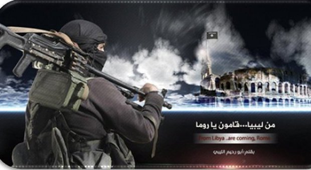 Isis, nuove minacce via Twitter, bandiera nera sul Colosseo. Libia, gas nervino in mano alle milizie