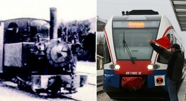 I locomotori una foto d'archivio e oggi