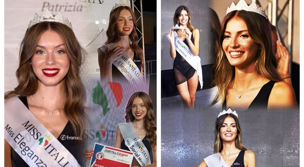 Swami e Chiara bellezze al top, le Marche in gara per Miss Italia