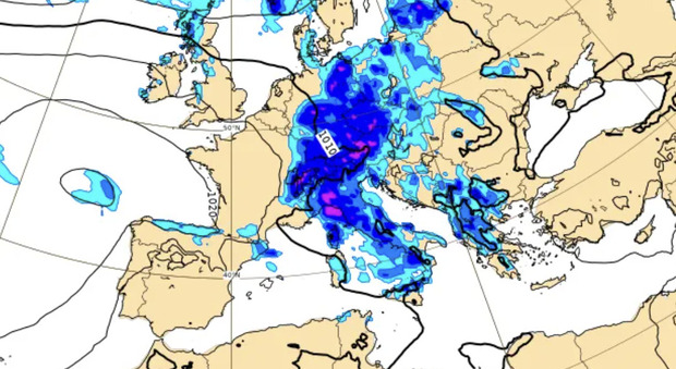 Ciclone mediterraneo in arrivo, dove e quando: violenti temporali e «fenomeni estremi». Le previsioni